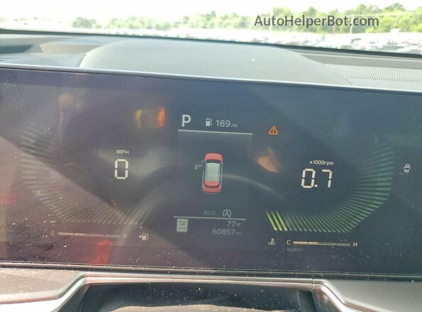 5XYRL4JC4RG275702 2024 KIA SORENTO Black ხელსაწყოთა პანელის ხედი