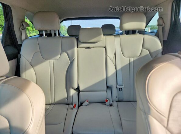 5XYRL4JC4SG355300 2025 KIA SORENTO Black უკანა სავარძლების ხედი