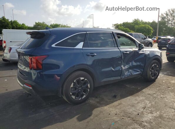 5XYRL4JC4TG410443 2026 KIA SORENTO Синий Задняя правая четверть