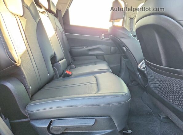 5XYRL4JC6SG328986 2025 KIA SORENTO Blue უკანა სალონის ხედი