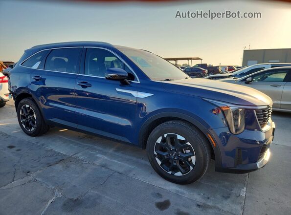 5XYRL4JC6SG328986 2025 KIA SORENTO Blue წინა მარჯვენა