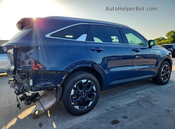 5XYRL4JC6SG328986 2025 KIA SORENTO Blue უკანა მარჯვენა