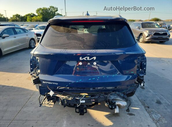 5XYRL4JC6SG328986 2025 KIA SORENTO Blue უკანა ხედი