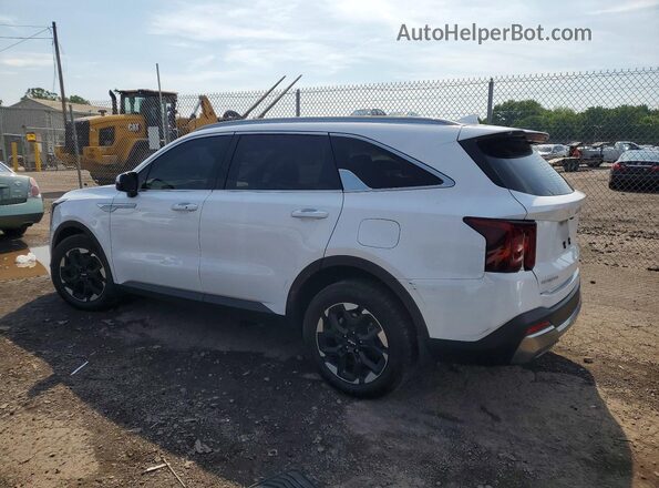 5XYRL4JC8SG384668 2025 KIA SORENTO White Հետևի ձախ