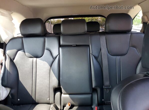 5XYRL4JC8SG384668 2025 KIA SORENTO White Հետևի նստատեղերի տեսք