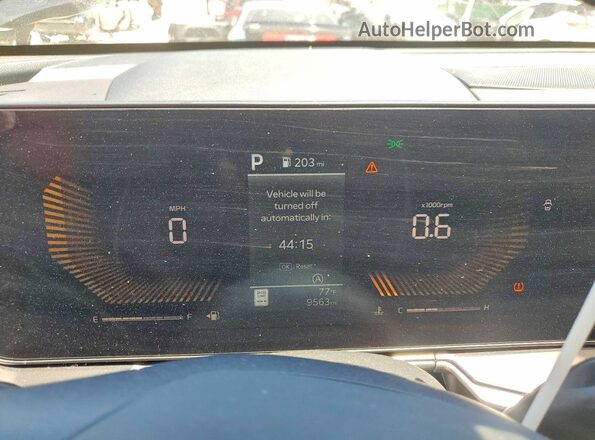 5XYRL4JC8TG453649 2026 KIA SORENTO Black Սարքավորումների վահանակի տեսք