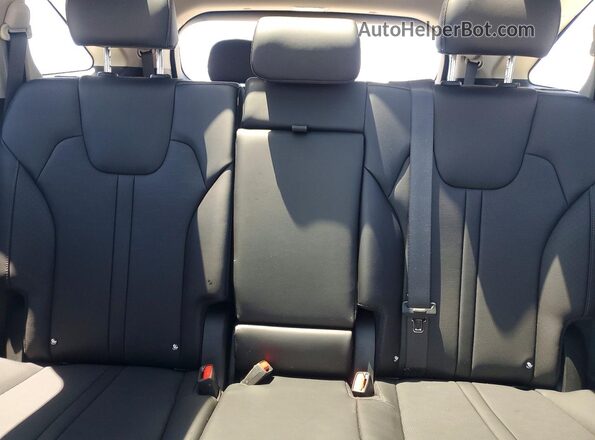 5XYRL4JC8TG453649 2026 KIA SORENTO Black Հետևի նստատեղերի տեսք