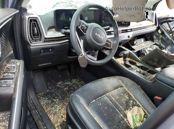 5XYRL4JC9RG285156 2024 KIA SORENTO Gray Widok deski rozdzielczej