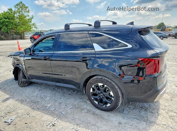 5XYRL4JC9SG406905 2025 KIA SORENTO Black Tył lewy