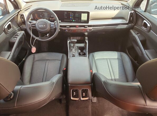 5XYRL4JC9SG406905 2025 KIA SORENTO Black Widok deski rozdzielczej