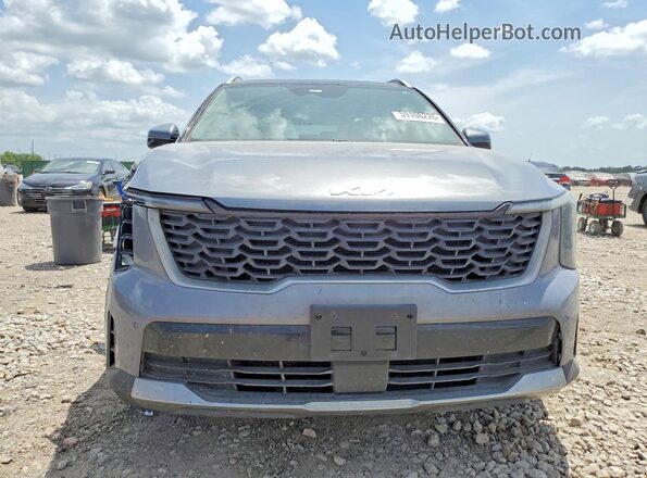 5XYRL4JCXRG299499 2024 KIA SORENTO Gray Դիմացի տեսք