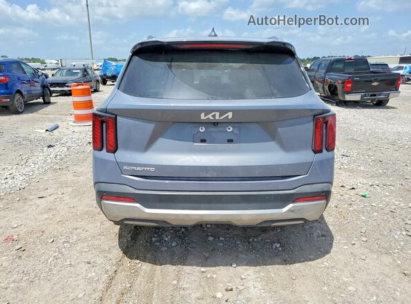 5XYRL4JCXRG299499 2024 KIA SORENTO Gray Հետևի տեսք