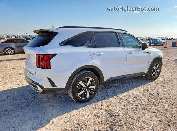 5XYRL4LC0MG010250 2021 KIA SORENTO White Rear right