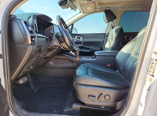5XYRL4LC0MG010250 2021 KIA SORENTO White Front interior view