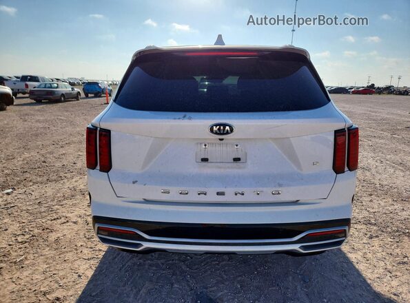 5XYRL4LC0MG010250 2021 KIA SORENTO White Rear view