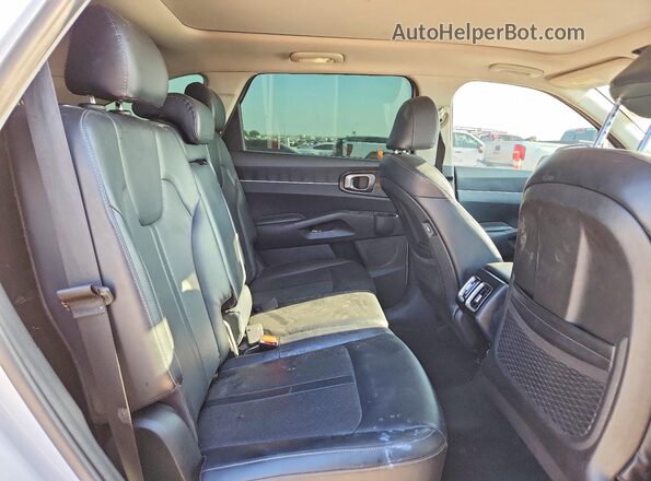 5XYRL4LC0MG010250 2021 KIA SORENTO White Rear interior view