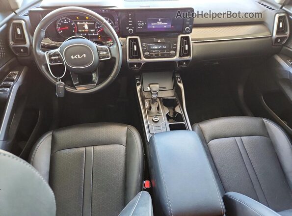 5XYRL4LC0NG143818 2022 KIA SORENTO Blue წინა პანელის ხედი