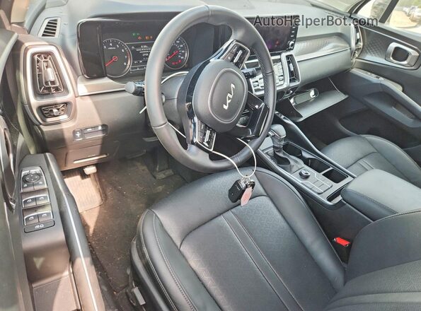 5XYRL4LC0PG172027 2023 KIA SORENTO White Widok deski rozdzielczej