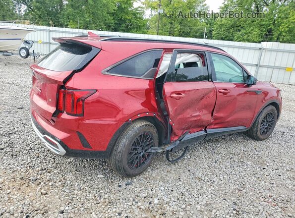 5XYRL4LC1MG009754 2021 KIA SORENTO Red Rear right