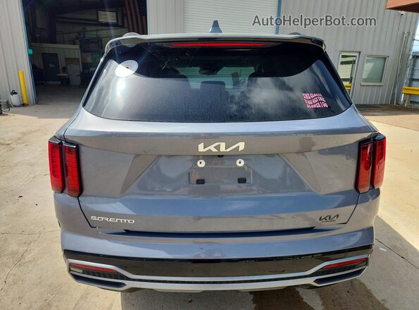 5XYRL4LC1PG253246 2023 KIA SORENTO Silver Vista trasera