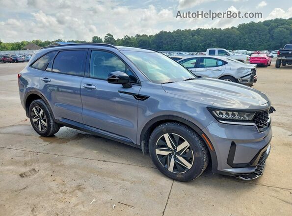 5XYRL4LC1PG253246 2023 KIA SORENTO Silver Delantero derecho