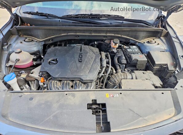 5XYRL4LC1PG253246 2023 KIA SORENTO Silver Vista del compartimento del motor