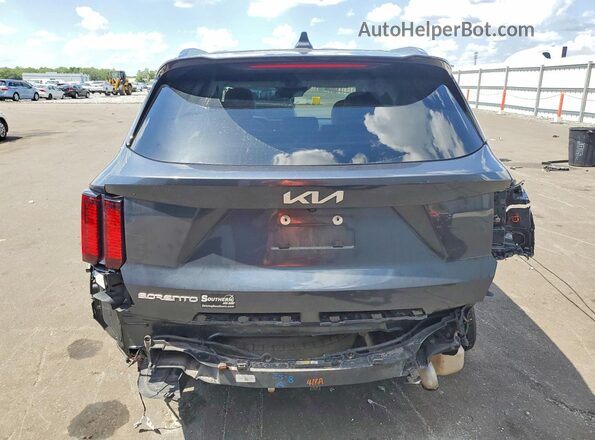 5XYRL4LC2PG203441 2023 KIA SORENTO Gray Widok z tyłu