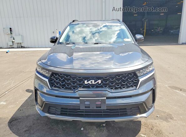 5XYRL4LC2PG203441 2023 KIA SORENTO Gray Widok z przodu