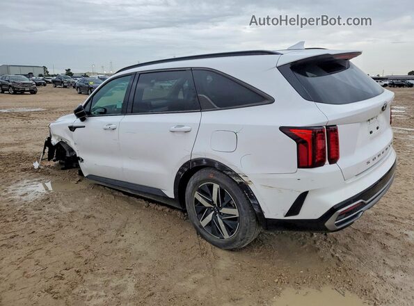 5XYRL4LC3MG041749 2021 KIA SORENTO White Հետևի ձախ