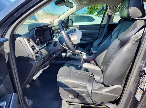 5XYRL4LC4PG190417 2023 KIA SORENTO Серый Вид салона спереди