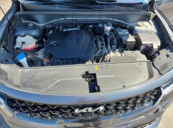 5XYRL4LC4PG190417 2023 KIA SORENTO Серый Вид подкапотного пространства