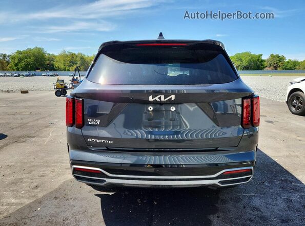 5XYRL4LC4PG190417 2023 KIA SORENTO Серый Вид сзади