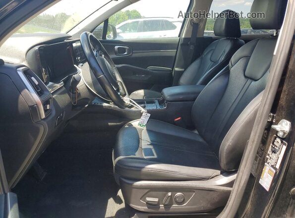 5XYRL4LC4PG224467 2023 KIA SORENTO Black Vista interior delantera