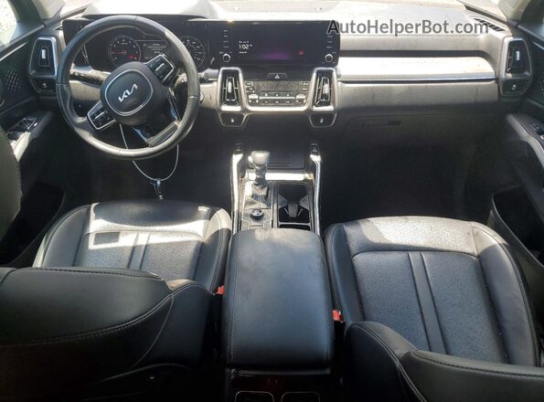 5XYRL4LC4PG224467 2023 KIA SORENTO Black Vista del salpicadero