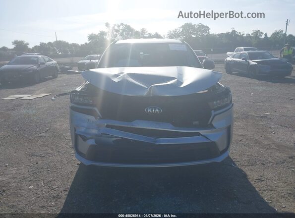 5XYRL4LC5MG054843 2021 KIA SORENTO Серебряный Вид щитка приборов