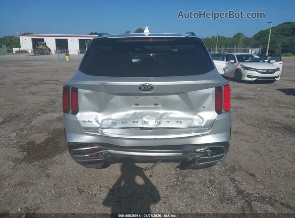 5XYRL4LC5MG054843 2021 KIA SORENTO Серебряный 
