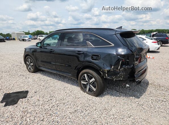 5XYRL4LC6MG061123 2021 KIA SORENTO Black Rear left