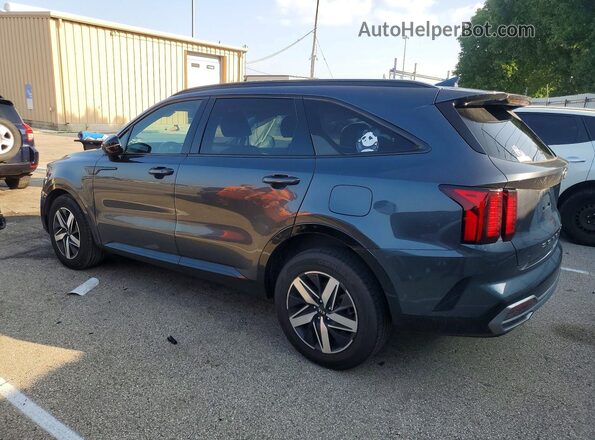 5XYRL4LC6MG066502 2021 KIA SORENTO Gray Հետևի ձախ