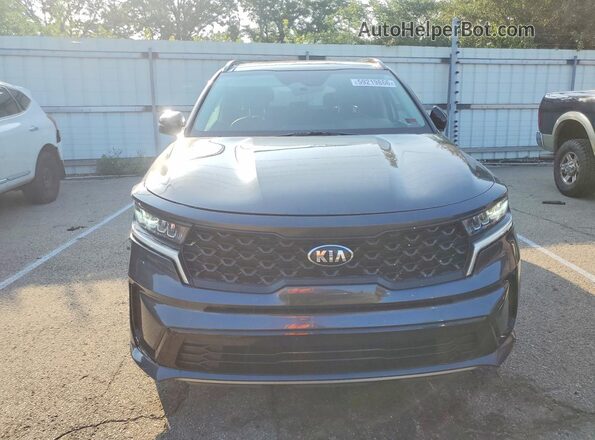 5XYRL4LC6MG066502 2021 KIA SORENTO Gray Դիմացի տեսք