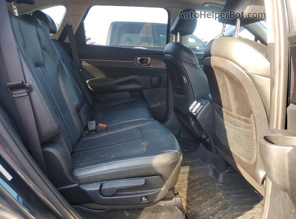 5XYRL4LC6MG066502 2021 KIA SORENTO Gray Սալոնի հետևի տեսք