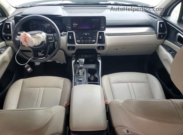 5XYRL4LC6NG148750 2022 KIA SORENTO Black Вид панелі приладів