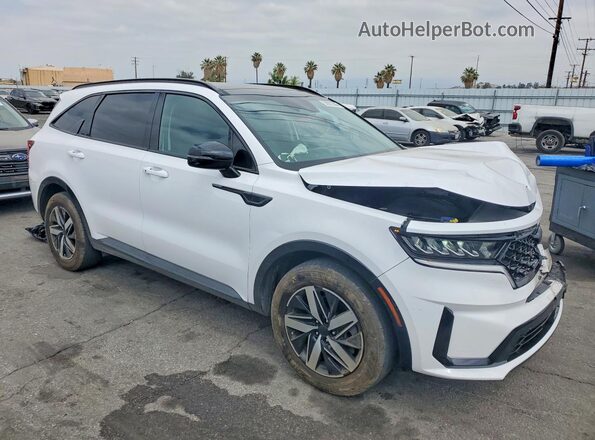 5XYRL4LC7MG022248 2021 KIA SORENTO White Передня права чверть