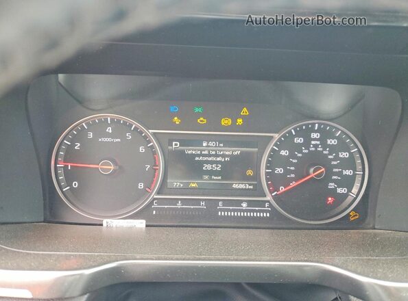5XYRL4LC7MG022248 2021 KIA SORENTO White Вид щитка приладів