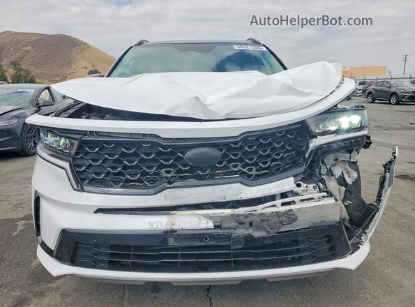 5XYRL4LC7MG022248 2021 KIA SORENTO White Вид спереду