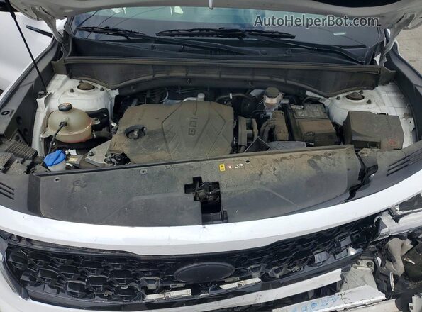 5XYRL4LC7MG022248 2021 KIA SORENTO White Вид підкапотного простору