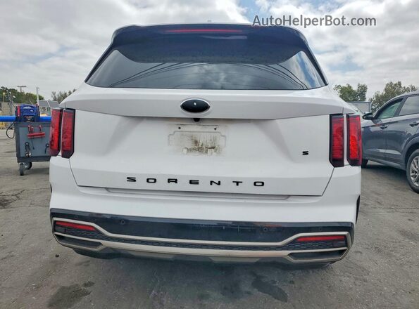 5XYRL4LC7MG022248 2021 KIA SORENTO White Вид ззаду