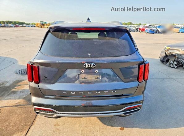 5XYRL4LC8MG020315 2021 KIA SORENTO Gray Widok z tyłu