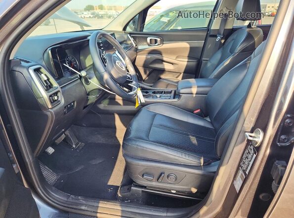 5XYRL4LC8MG020315 2021 KIA SORENTO Gray Widok wnętrza z przodu
