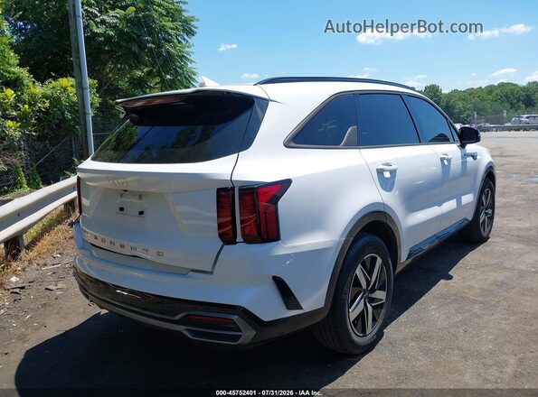 5XYRL4LCXNG129182 2022 KIA SORENTO White Tył prawy