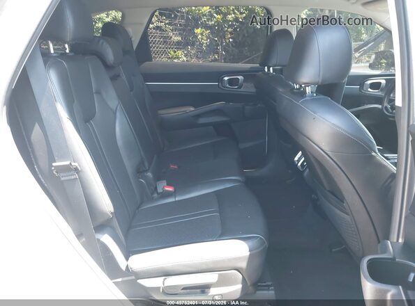 5XYRL4LCXNG129182 2022 KIA SORENTO White Widok naklejki z numerem VIN